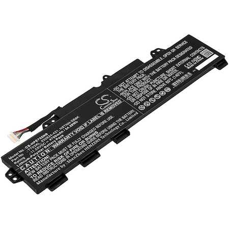 Replacement For Hp Hewlett Packard Zbook 15U G5 (3Yw58Ut) Battery
